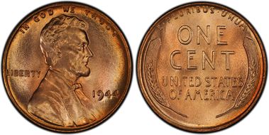 1944 1C MS67+ RD