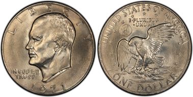 1971 $1 MS66+