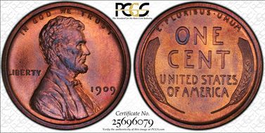 1909 1C Lincoln PR66RB