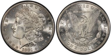 1881-S $1 MS67