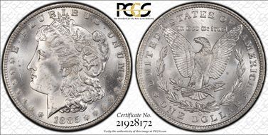 1885-O $1 MS65