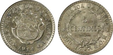 1914-GCR 5C MS65