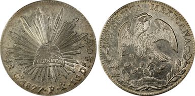 1877-Go FR 8 R Go57 MS62