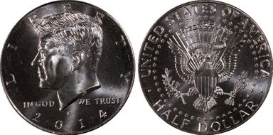 2014-P 50C 50th Anniversary Unc Set SP67