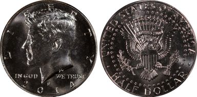 2014-D 50C 50th Anniversary Unc Set SP66