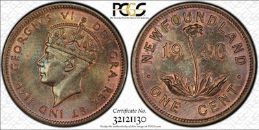 1940 1C MS65RB