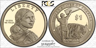 2015-S $1 Native American PR69DCAM