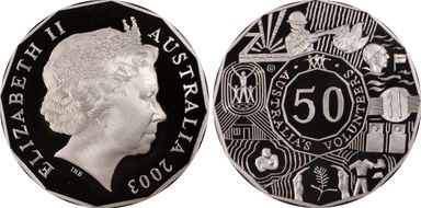 2003 50C Volunteers PR69DCAM