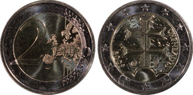 2009 € 2 MS66
