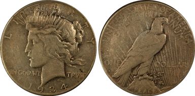 1934-S $1 VF35