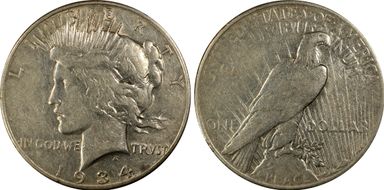 1934-S $1 VF25