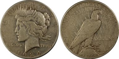 1934-S $1 VF20