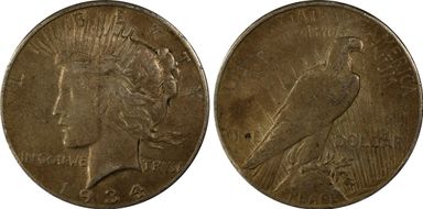 1934-S $1 VF30