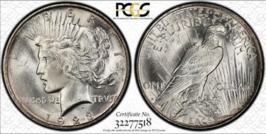 1923-D $1 MS63