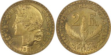 1925 2 Fr Lec-11 MS66