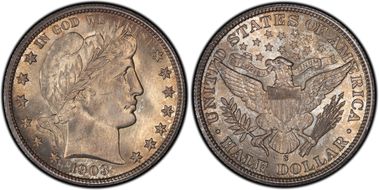 1903-S 50C MS66