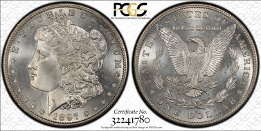 1897-S $1 MS66
