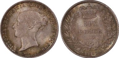 1863 6D S-3908 MS65