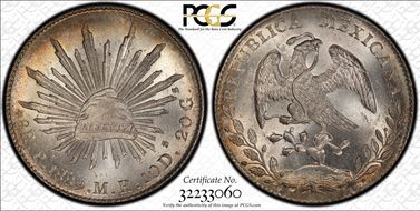 1889-Pi MR 8 R Pi80 MS65+