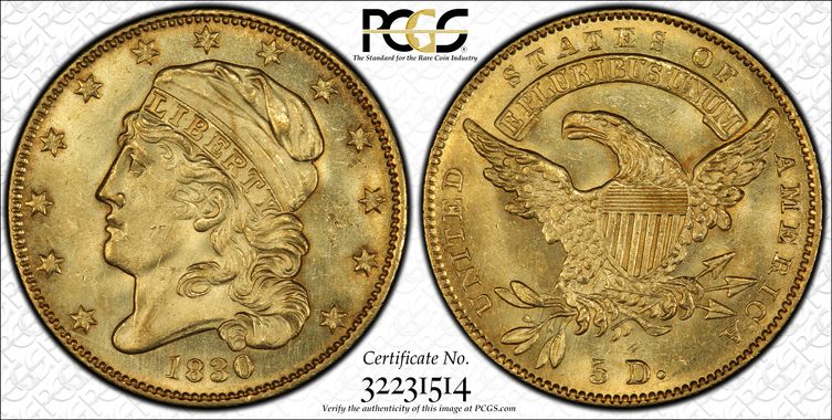 Cert 32231514 - Coin Image