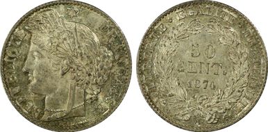 1874-A 50C Gad-419a F-189 MS64