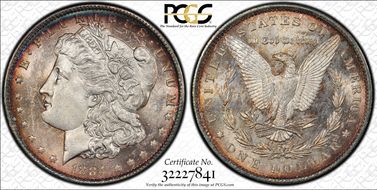 1884-O $1 MS62