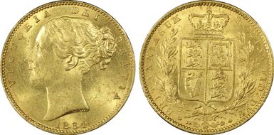 1864 Sov S-3853 Arabic 1 MS64