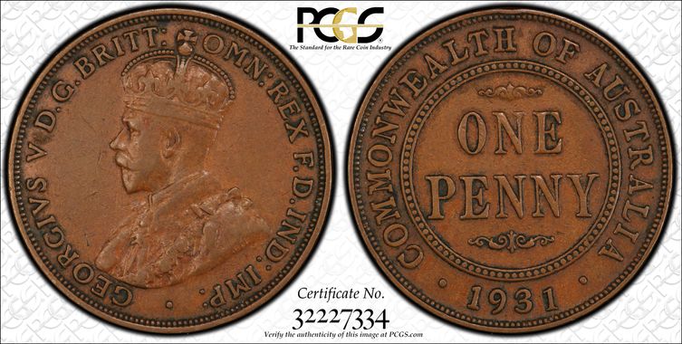 Cert 32227334 - Coin Image