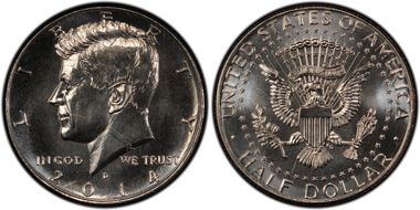 2014-D 50C UNC Set 50th Anniversary First Strike SP66