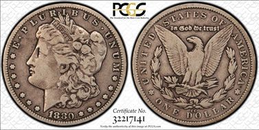 1880-CC $1 F15