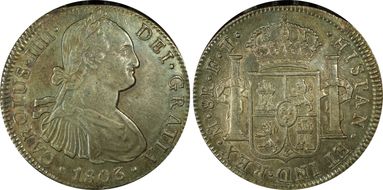 1803-Mo FT/FM 8 R Yon-M8-103a Calico-976 AU53