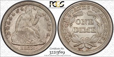 1852 10C MS67+