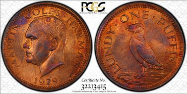 1929 Puffin X-Tn2 MS63RB