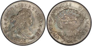 1805 10C 4 Berries MS66+