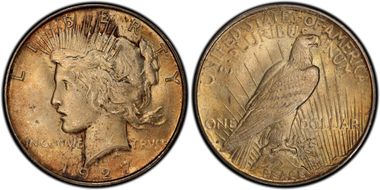 1927-D $1 MS65