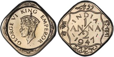 1947(C) 1/2 An SW-9.215 Restrike PR63