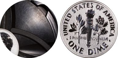 2015-P 10C Silver Rev PR March of Dimes Set PR69