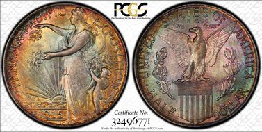 1915-S 50C Panama-Pacific MS67+