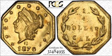 1870 G25C BG-763 MS63