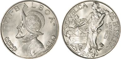 1947 Balboa KM-13  Ag MS66