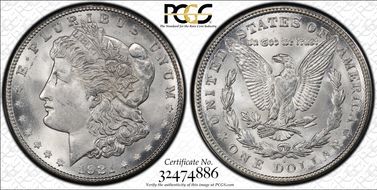 1921-S $1 MS66