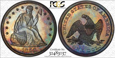 1856 $1 PR65