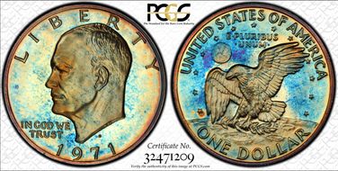 1971-S $1 Silver PR68DCAM