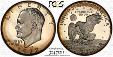 1972-S $1 Silver PR68DCAM