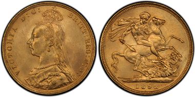 1892 Sov S-3866C DISH L16 Long Tail MS64