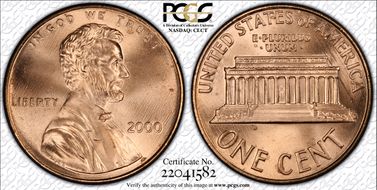 2000 1C Wide AM MS66RD