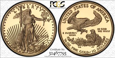2014-W $10 Gold Eagle PR69DCAM