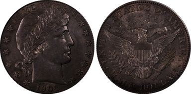 1904-S 50C AU58