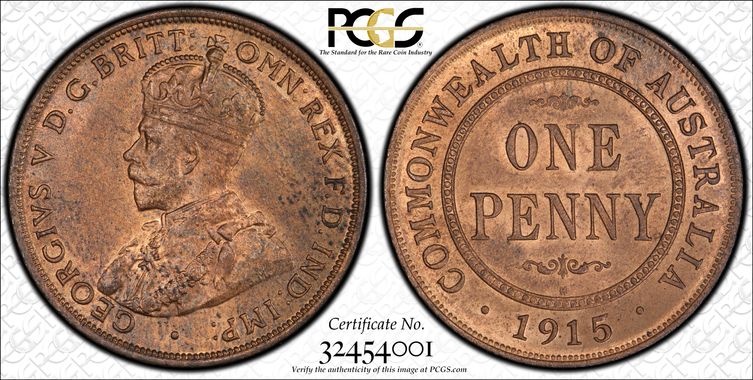 Cert 32454001 - Coin Image