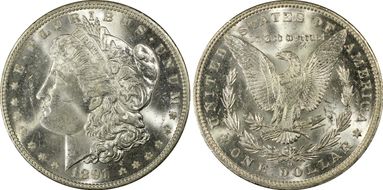 1891-O $1 MS64